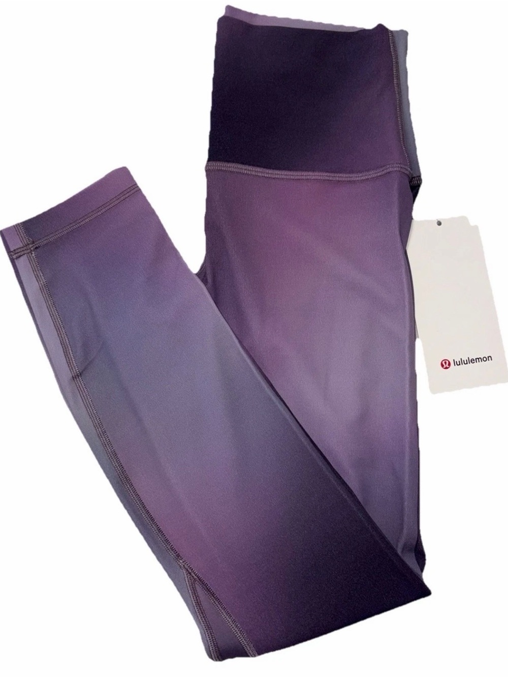 NWT LULULEMON SIZE 6 ALIGN HIGH RISE 25” L PANT AURORA HAZE PURPLE MULTI $98